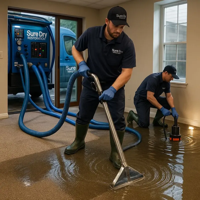 Water Extraction and Removal process in Auburn, KY